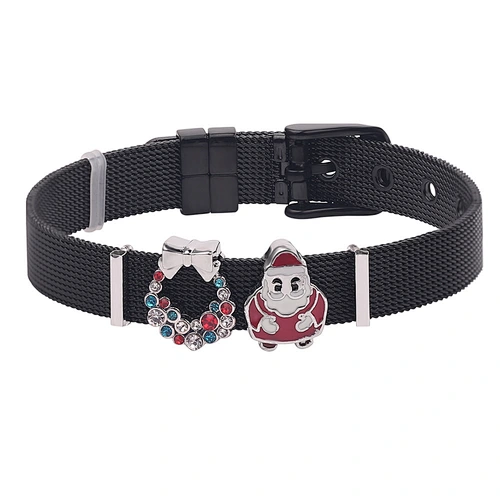 christmas slap bracelet