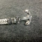wire link anchor cord bracelet