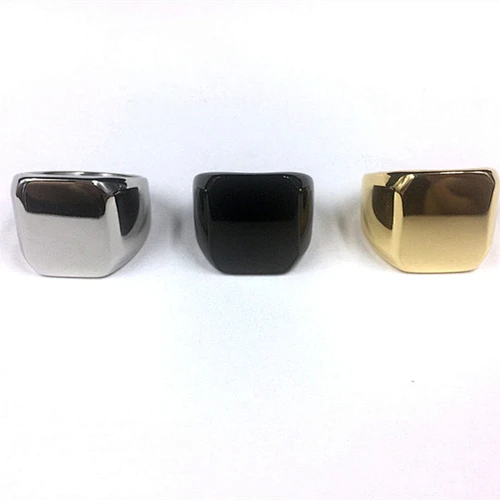 High quanlity stainless steel mens ring