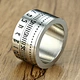 steel men's ring