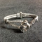 wire link anchor cord bracelet