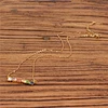 gold necklace