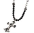 engraved cross pendant necklace