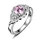 Diamond Drill Engagement Ring
