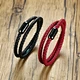 Black Leather bracelet