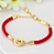 Roman Digital Double Ring Bracelet