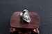  Double skull men ring