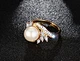 Pearl Engagement Finger Ring