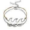 shell ankle bracelet
