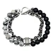Stainless Steel Beaded Bracelet