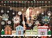fashion christmas window sticker