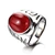White Green Gemstone  Women Bella Ring