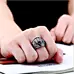 Alternative lion signet ring