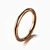 Gold thumb rings
