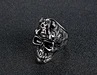  Double skull men ring