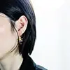 cubic zirconia luxury earrings