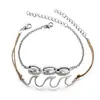 shell ankle bracelet