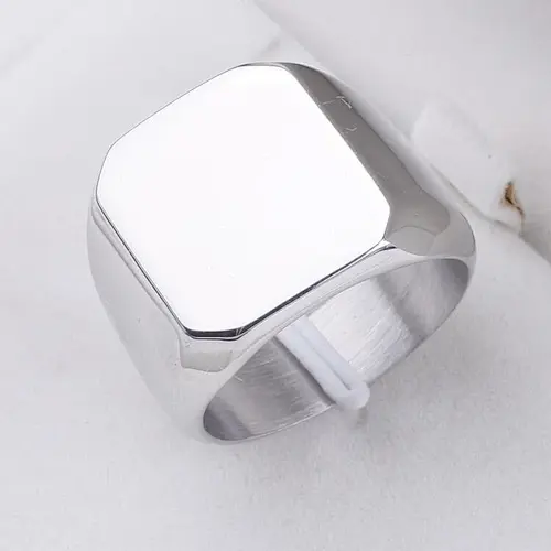 High Quality Blank Signet Ring