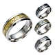 High Quality Golden Dragon Male Ring Stainless Steel Ring
