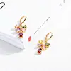 cubic zirconia luxury earrings