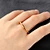 Gold thumb rings