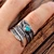 blue diamond ring