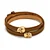 adjustable size leather bracelet