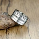 steel men's ring