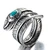 blue diamond ring