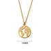 world map necklace