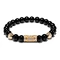 Black Agate Beads Bracelet