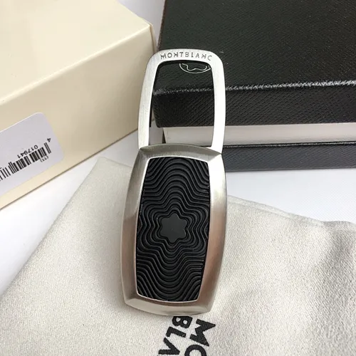 Montblanc classic design can rotate the silicone key ring for cars