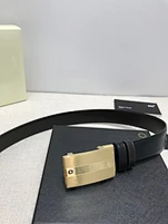 Monogram cow leather