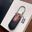 leather key fob
