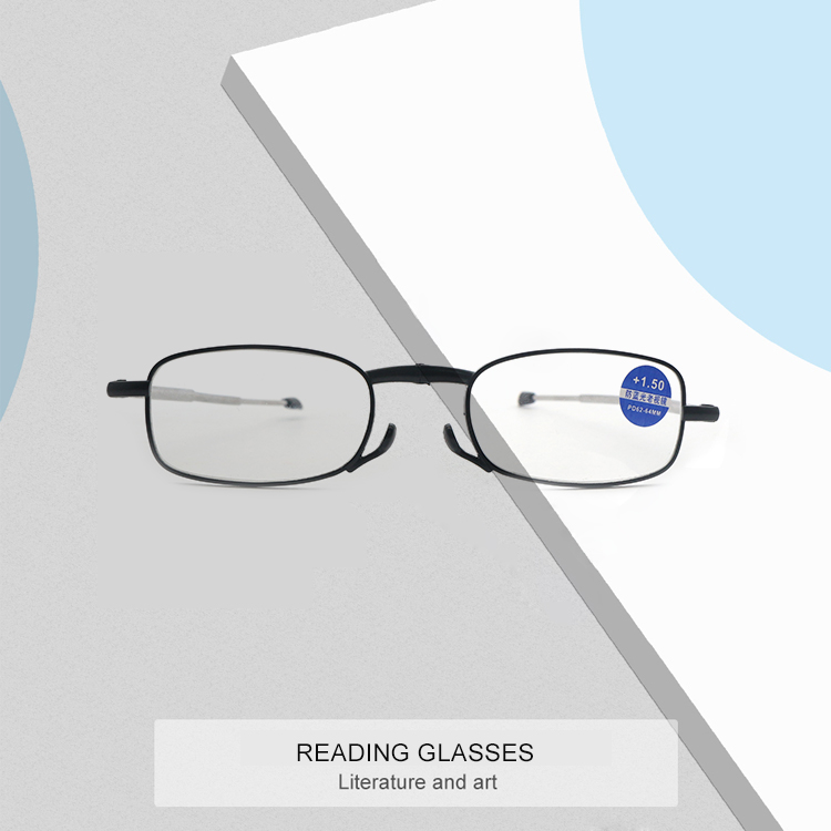Hot Selling Foldable Clear Men Women Reading Glasses Mini Retractable Reading Glasses