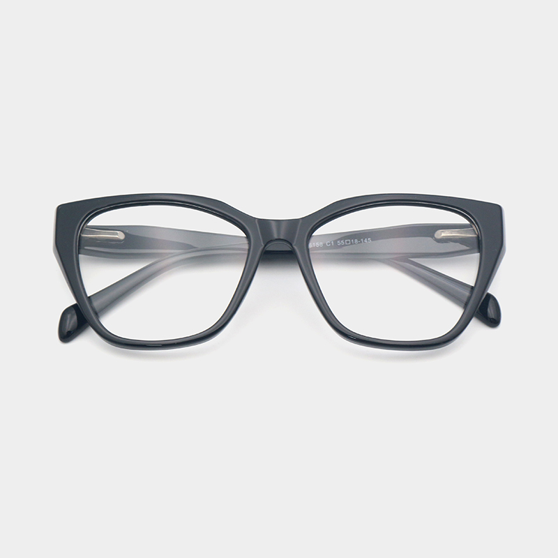 Female TR90 clip on optical frame structure