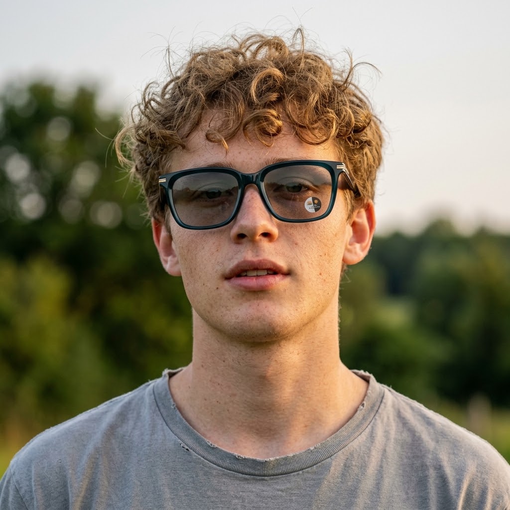Ionvanta Glasses negative ion TR90 glasses with anti blue photochromic lenses