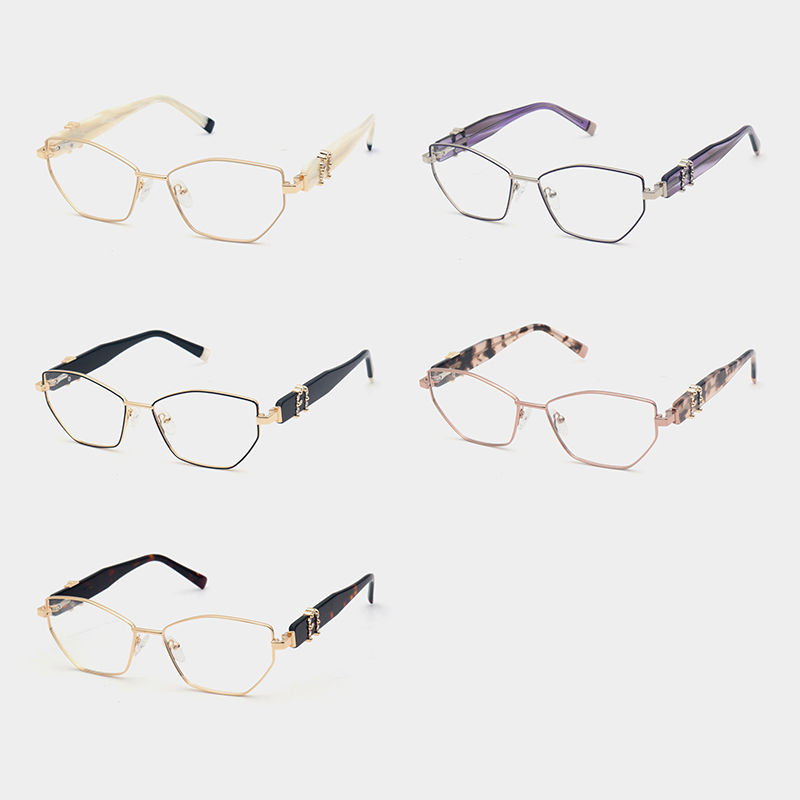 Virelle Glasses full product design women metal acetate optical frames