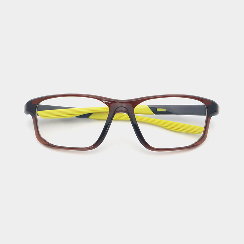 Double color temple design on TR90 glasses