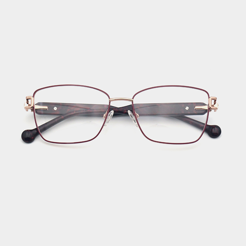 Elegant women metal optical frame design