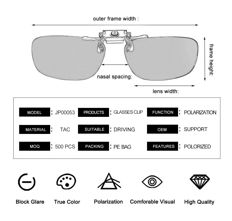 clip on sunglasses