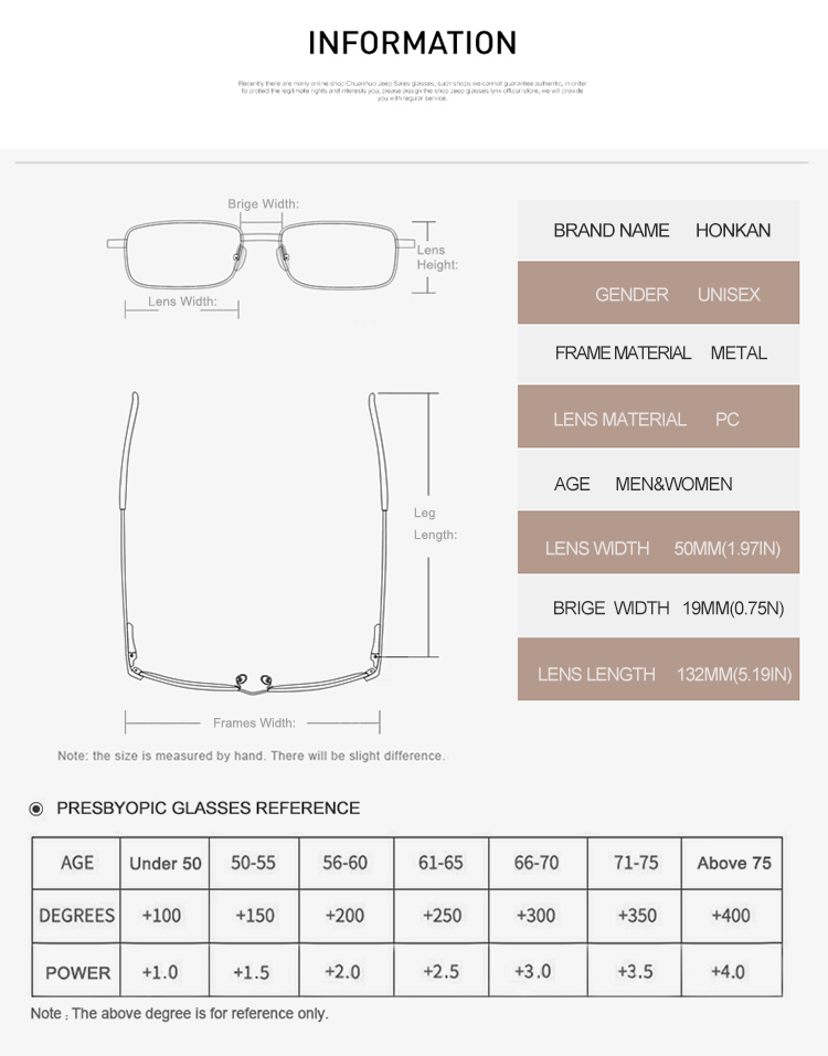 reading glasses