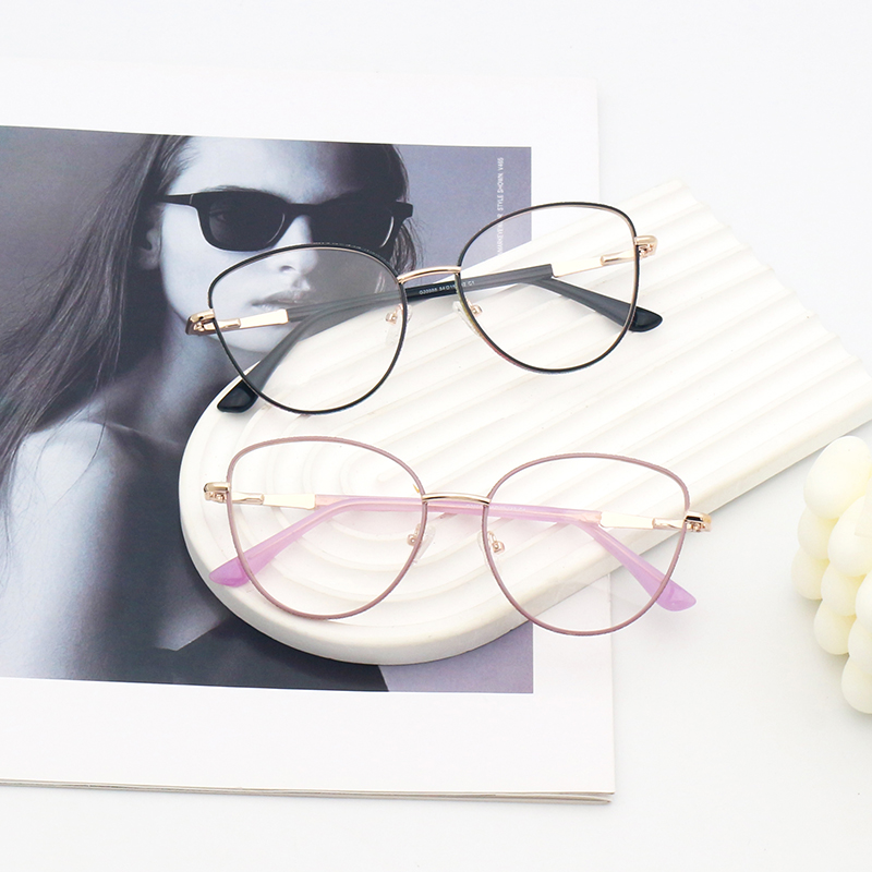 Evarisse Glasses fashionable metal optical frames for women