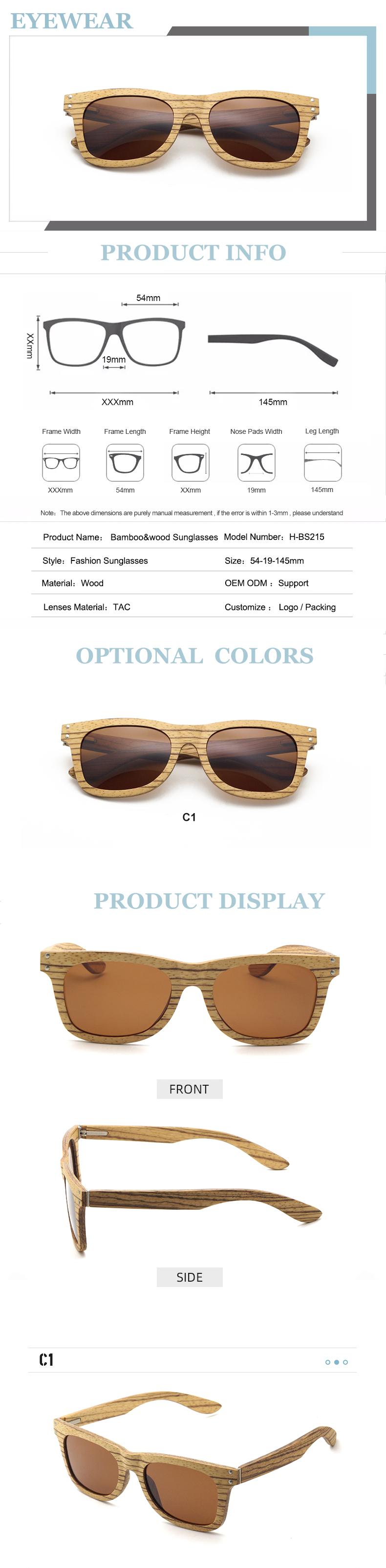 wood sunglasses