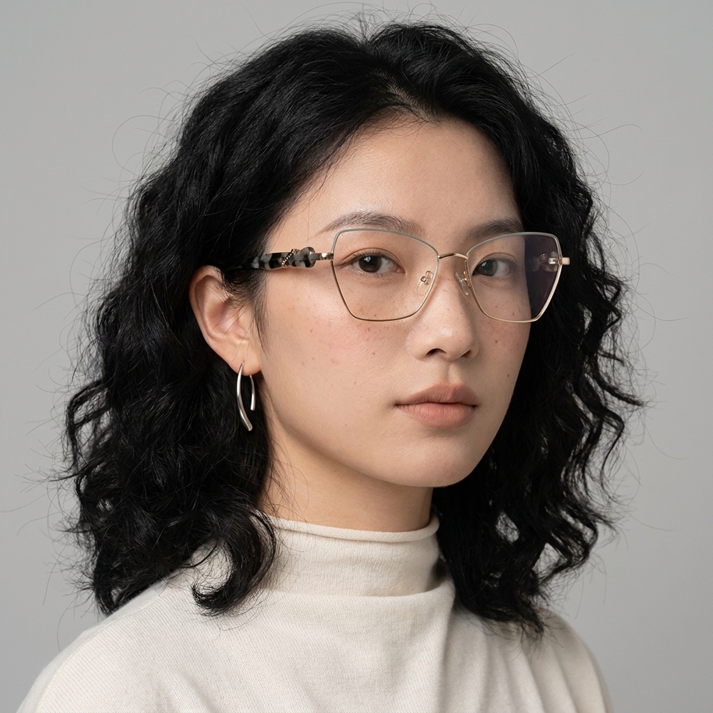 Avelisse Glasses elegant feminine metal optical eyewear design