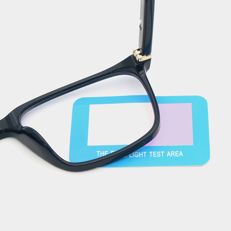 Resin anti blue lenses on Ionvelle Glasses