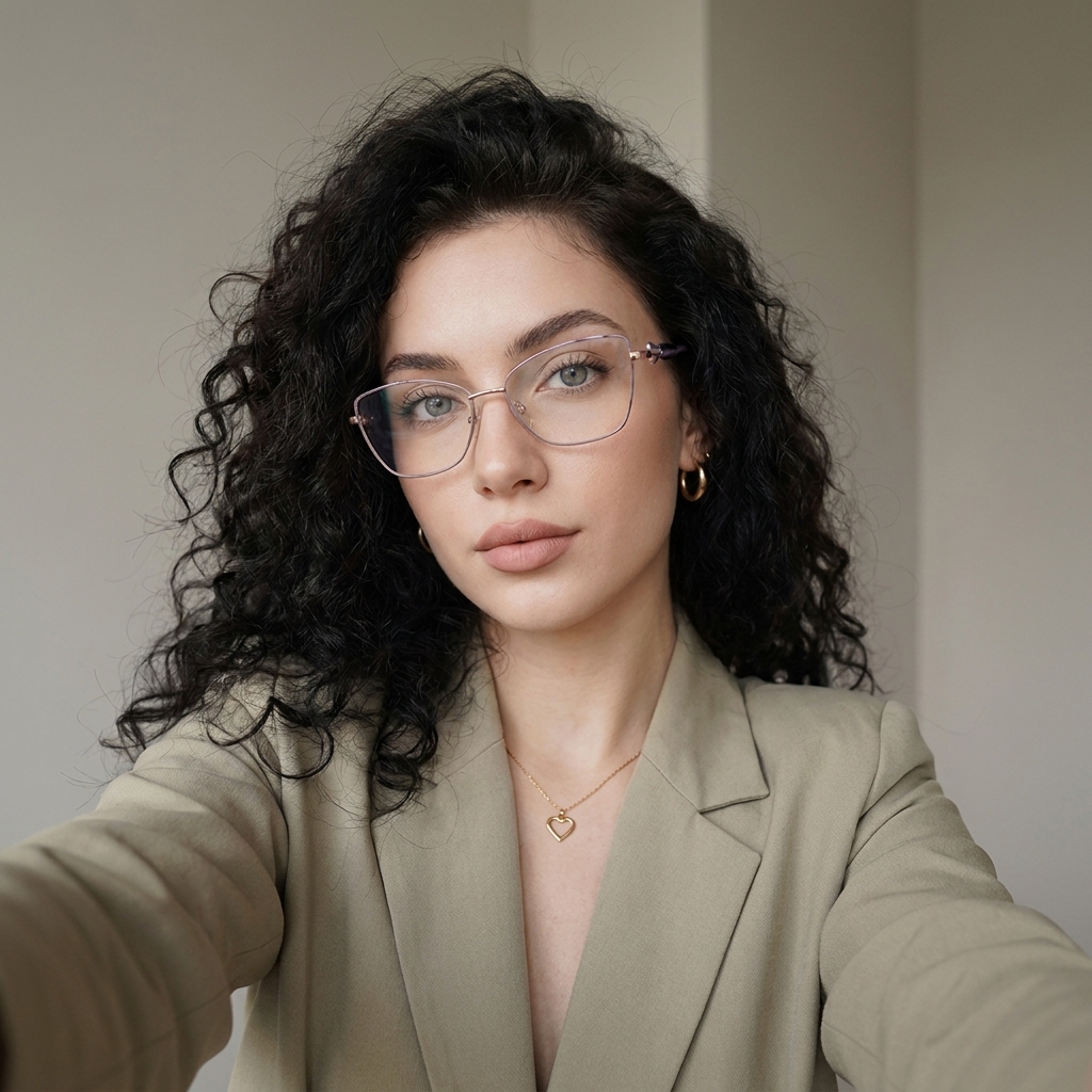 Selmira Glasses elegant women's metal eyewear design