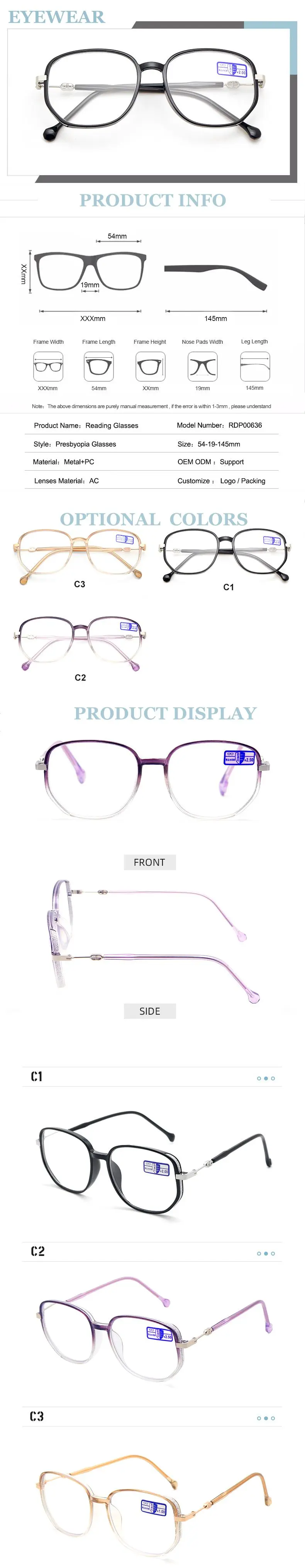 metal reading glasses