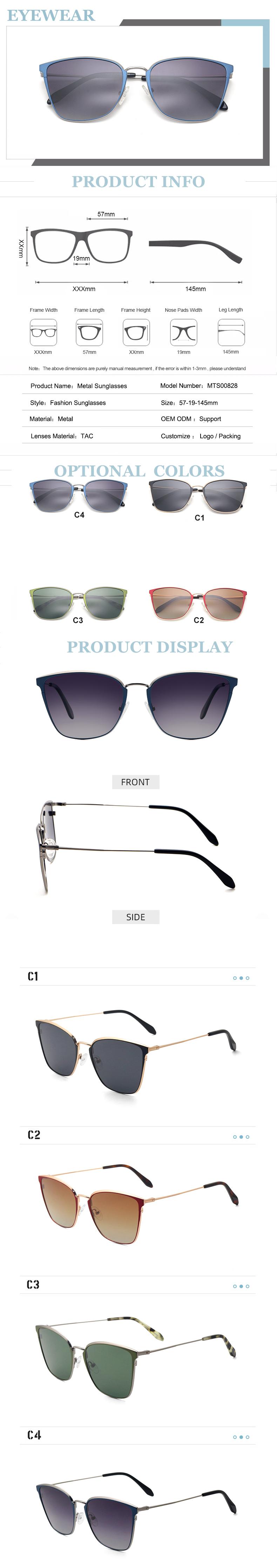 metal sunglasses polarized