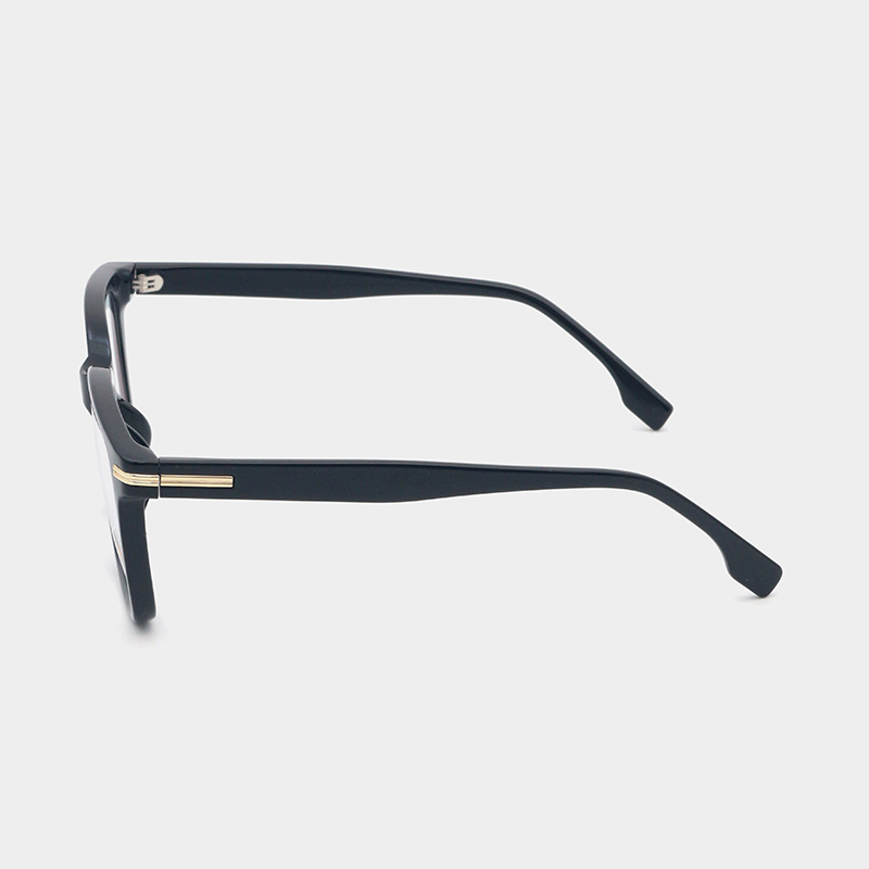 Acetate temple end detail on Ionvanta Glasses